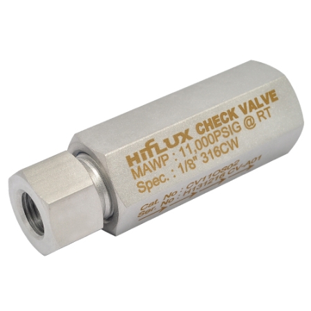 하이플럭스 고압 체크밸브(Check Valve)