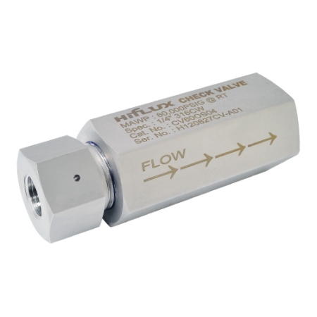 하이플럭스 고압 체크밸브(Check Valve)