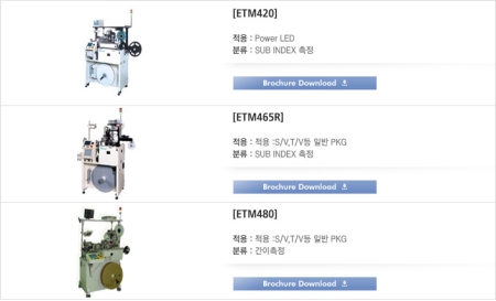 LED - Taping Machine