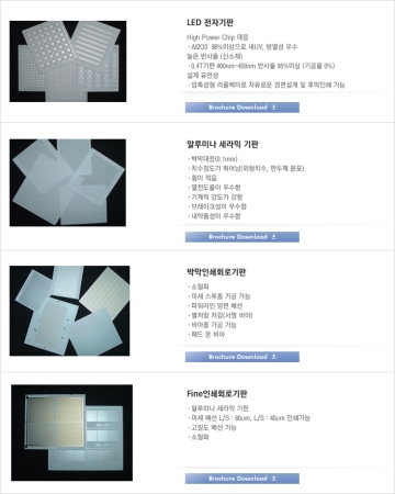 전자부품 - LED용 기판