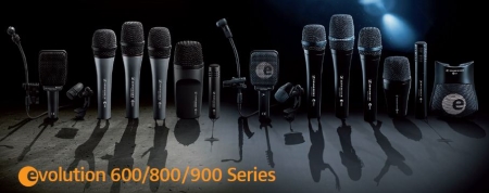 젠하이저 e600, e800, e900시리즈, 마이크