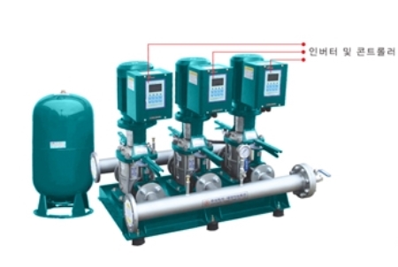 인버터 모터내장형 부스터시스템
