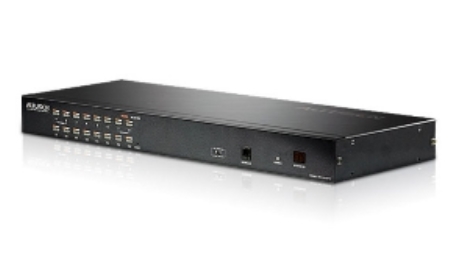 16포트 Cat 5 High-Density KVM 스위치