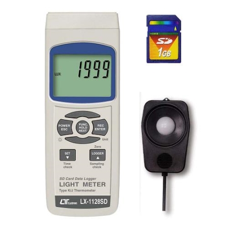 SD CARD 데이터저장 조도계( LX-1128SD)