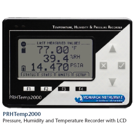 정밀 압력 습도 온도 데이터로거(PRHTemp2000-Precision Pressure Humidity Temperature )