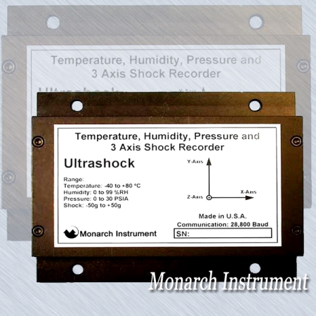 3축 충격 데이터 레코더(ULTRASHOCK 50 Data Logger)