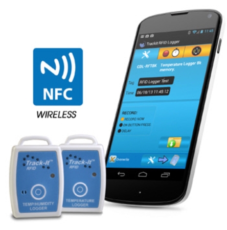 RFID 온도 습도 데이터로거와 안드로이드 앱