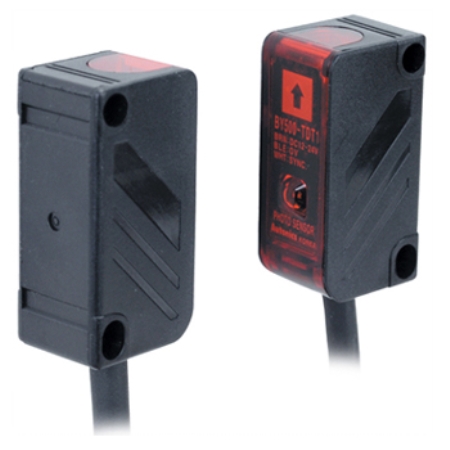 소형 앰프 내장형 투/수광 동기식 포토센서