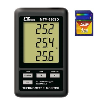 3 채널 온도기록계(SD Card) MTM-380SD