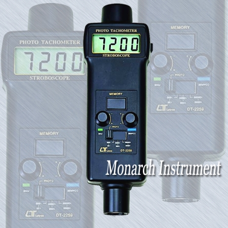 휴대용 비접촉식 타코메타 - 스트로보스코프(DT-2259)(Laser Photo Tachometer ＆ Stroboscope)   모델명