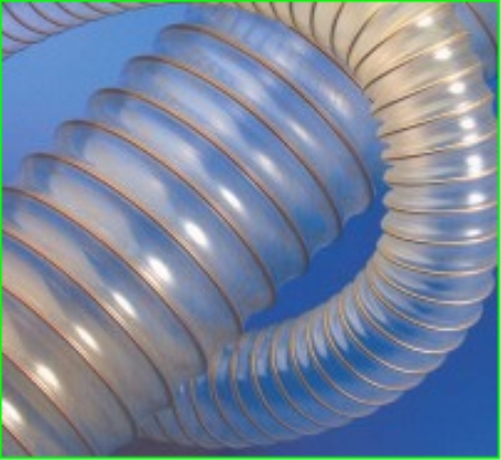 PUR투명 닥트호스