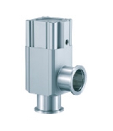 알루미늄제 고진공 L형 밸브