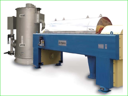 고효율 응집 일체형 탈수기