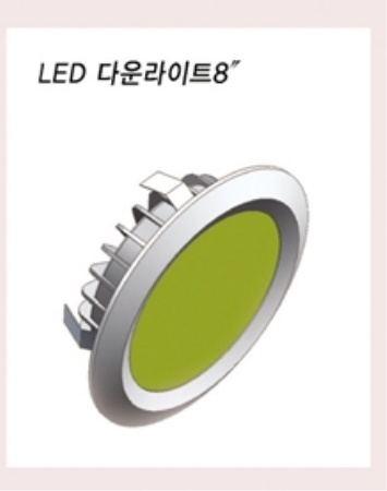 LED 다운라이트 8"