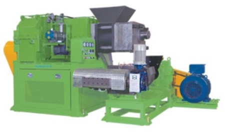 트윈 재생 압출기