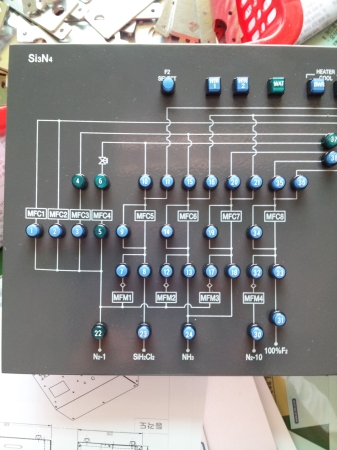 GFC판넬 제작후 캡조각(반도체업체 용)