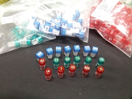 GFC 판넬 버튼(5파이) 캡 조각