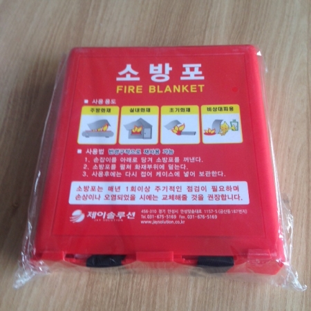 소방포, 초기화재진압, 주방화재, 실내화재, 비상대피용, 테스트코리아