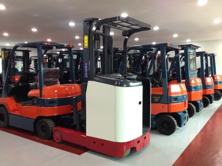 중고전동지게차 동명에프엘  전동지게차 임대 매매 수리, 정비공장 운영