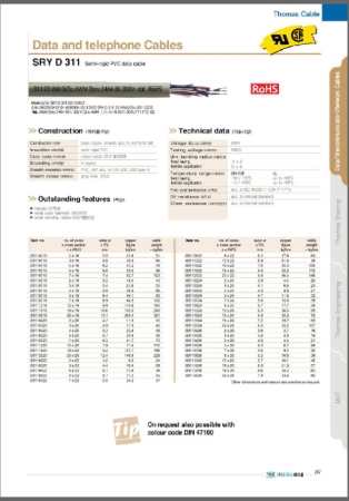 SRY D 311 ; DIN 색상 코드