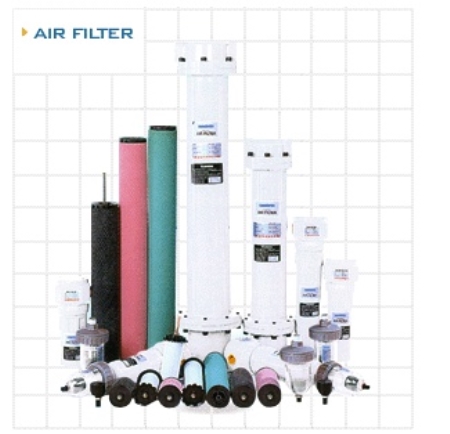 에어필터 XC-15A ~ 300A, XC-15H~50H, 한신콤프레샤 대전청주세종시