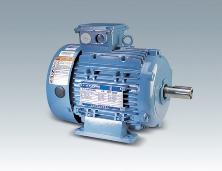 현대모터 - 저압전동기, 전폐형 알루미늄전동기