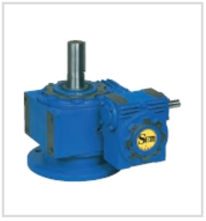 수직형 더블 웜 감속기