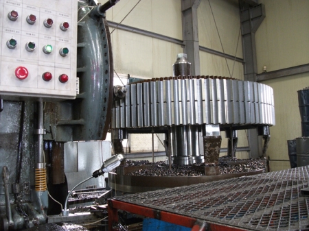 대형기어가공(M35*3400) 동아테크, 동아기어, 전북 익산시 위치, 동력전달장치 전문제조기업