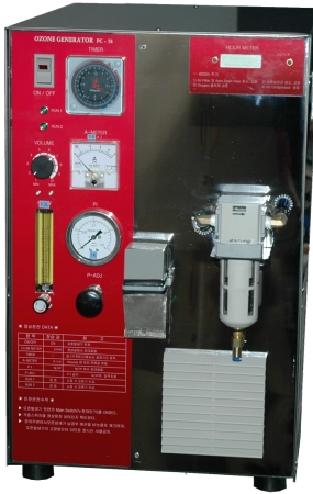 PC58 시리즈, 산업용 오존발생기, 원료공기 공급장치 내장형, 오존텍