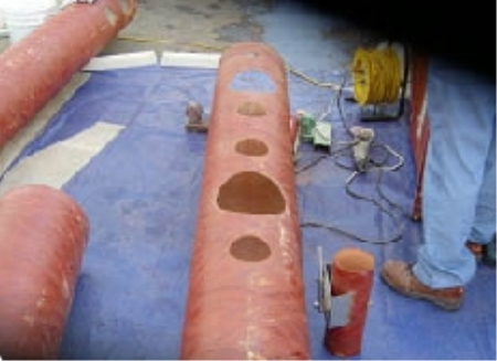 불연성배기덕트