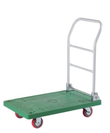 녹색플라스틱대차,  바퀴종류선택다양, 주원캐스터