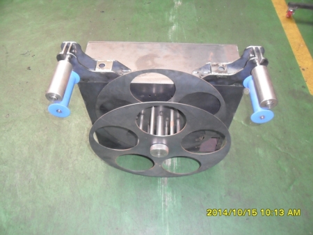 소방호스 권취장치, (주)대진하이테크, 산업기계제작, 부품가공, MCT10호기 보유, 대전레이저절단가공