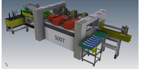 SEMI-H형 프레스용 ROBOT