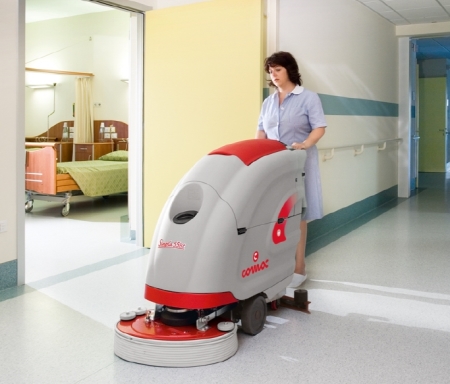 보행식 습식 바닥 청소장비