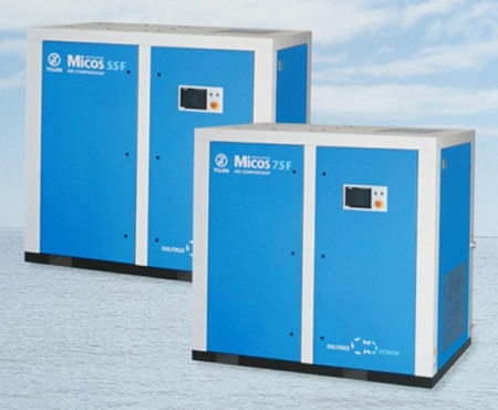 건영기계 오일프리 스크류 컴프레셔