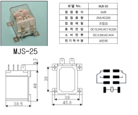 MJS-25/DC릴레이/DC전원