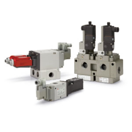 파일럿식3포트솔레노이드밸브 / 메인밸브 위치검출 기능 내장 3포트 잔압배기밸브