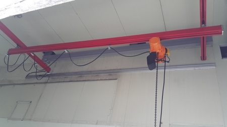 경량레일 시공사례