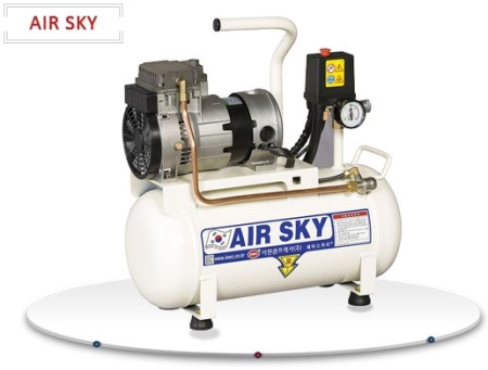 S1-10-1 에어스카이 콤프레샤, 오일레스AC-연구실, 실내작업용, 오일레스DC-렉카차량, 건설중장비용, 한신