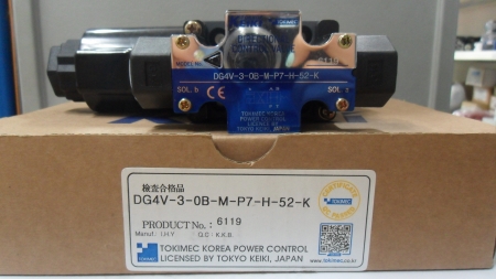 유압  SOLENOID VALVE  (도키멕)