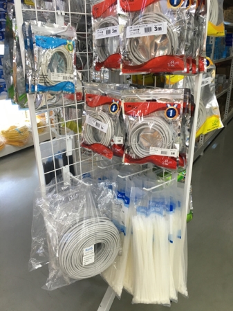 랜선, UTP케이블, 케이블타이, 한국전기자재