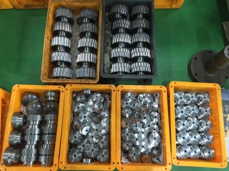 풀리 기어 가공품