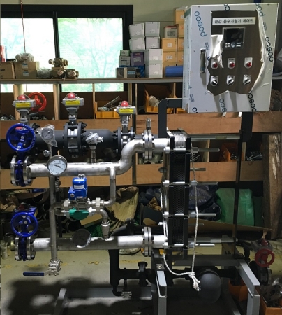 순간온수가열기 제조전문 (주)경성유체기술