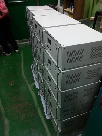 알루미늄케이스제작(분체도장 및 실크인쇄),온누리조각