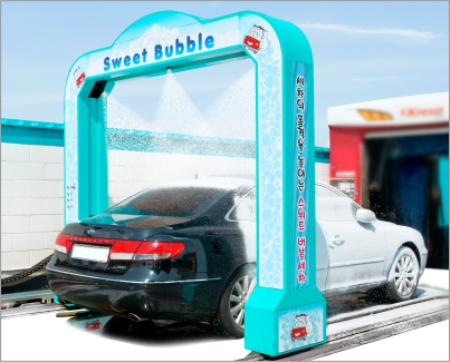 거품세차기 (레일이동형)