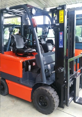 도요타 6FB15-S/S장착, 밧데리 신품장착, 중고전동지게차, 동명에프엘