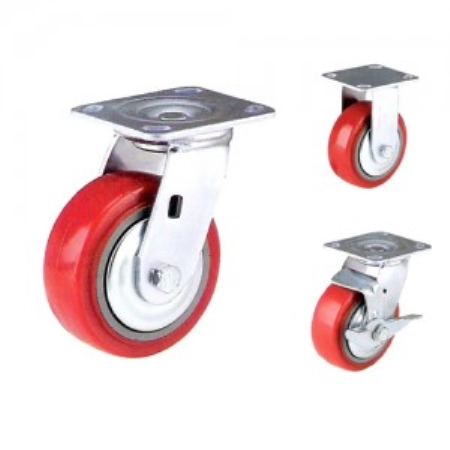 중하중용 캐스터 KD 3060 (브레이크/사출우레탄)