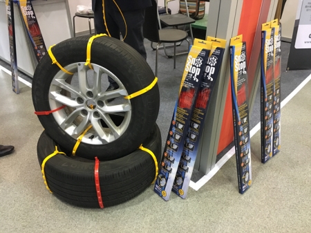 스노-스탑, 타이어 스노우체인, 눈길 및 빙판 운전의 솔루션,스노스탑