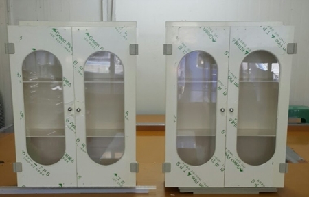 PVC 보호구함 제작, CNC정밀조각, PVC, PP, PE, 합성수지, 지우플라텍