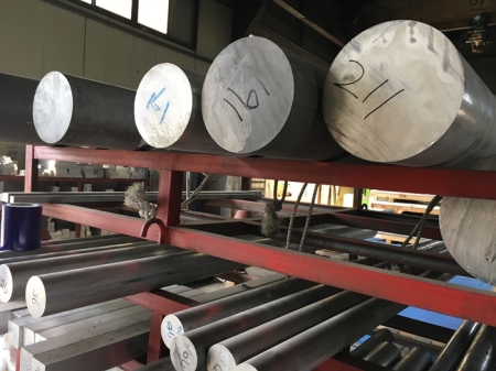 알루미늄환봉재, 비철금속 알루미늄 규격소재판매, 광주한미비철금속